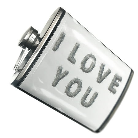 NEONBLOND Flask I Love You White Stone Dust