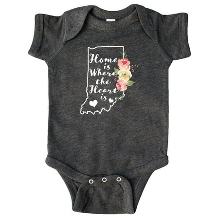 Inktastic Indiana Home is Where the Heart is with Watercolor Floral Gift Baby Boy or Baby Girl Bodysuit
Inktastic Indiana Home is Where the Heart is with Watercolor Floral Gift Baby Boy or Baby Girl Bodysuit