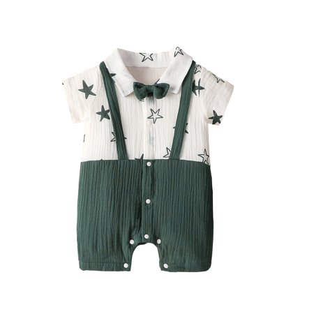 TAIAOJING Baby Romper Turn-down Star Tie Girls Bow Boys Collar Jumpsuit Girls Romper&Jumpsuit One Piece Outfits 12-18 Months
TAIAOJING Baby Romper Turn-down Star Tie Girls Bow Boys Collar Jumpsuit Girls Romper&Jumpsuit One Piece Outfits 12-18 Months