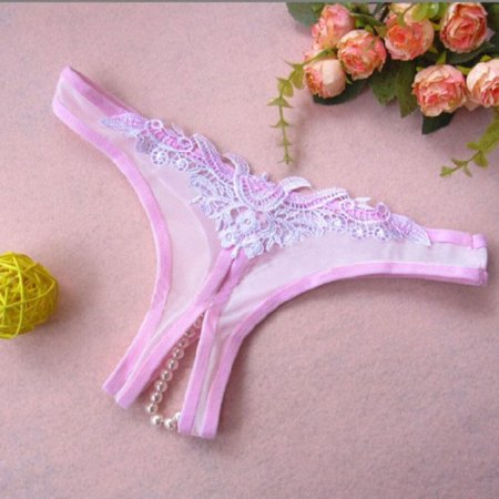 Ykohkofe Sexy Lingerie Lace Open Crotch Underwear Pearl Sexy Temptation Womens Panties PK
Ykohkofe Sexy Lingerie Lace Open Crotch Underwear Pearl Sexy Temptation Womens Panties PK