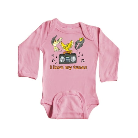 Inktastic I Love My Tunes Dancing Cockatiels with Radio Gift Baby Boy or Baby Girl Long Sleeve Bodysuit
Inktastic I Love My Tunes Dancing Cockatiels with Radio Gift Baby Boy or Baby Girl Long Sleeve Bodysuit