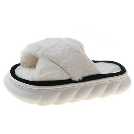 CoCopeanut 2022 Heart Modelling Design Fluffy Fur Slippers Women Winter Warm Closed Plush Home Slippers Platform Height 4cm Women Shoes
CoCopeanut 2022 Heart Modelling Design Fluffy Fur Slippers Women Winter Warm Closed Plush Home Slippers Platform Height 4cm Women Shoes