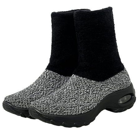 BESTONZON 1 Pair of Winter Snow Boots Warm Middle High Boots Comfortable Shoes for Women
BESTONZON 1 Pair of Winter Snow Boots Warm Middle High Boots Comfortable Shoes for Women