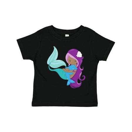 Inktastic African American Mermaid Purple Hair Dolphin Gift Toddler Toddler Girl T-Shirt
Inktastic African American Mermaid Purple Hair Dolphin Gift Toddler Toddler Girl T-Shirt
