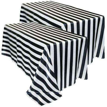 Rosarivae 2pcs Striped Tablecloths Stripe Table Covers Waterproof Rectangle Tablecloths For Holiday
Rosarivae 2pcs Striped Tablecloths Stripe Table Covers Waterproof Rectangle Tablecloths For Holiday