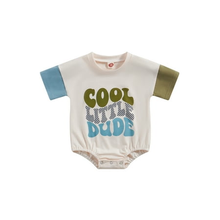 Wassery Baby Boys Summer Jumpsuit Short Sleeve Crew Neck Rompers Letter Print Bodysuit 3 6 12 18 Months Infant Casual Clothes Set
Wassery Baby Boys Summer Jumpsuit Short Sleeve Crew Neck Rompers Letter Print Bodysuit 3 6 12 18 Months Infant Casual Clothes Set