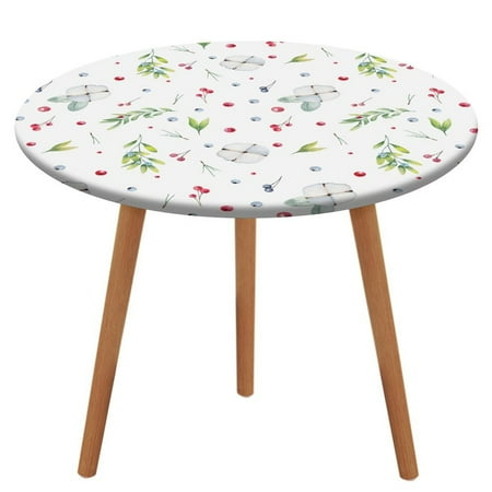 Bybiment Round Fitted Tablecloth with Elastic Edge Christmas Watercolor Pattern Decorative Tablecloth Table Cover 39 Inch
Bybiment Round Fitted Tablecloth with Elastic Edge Christmas Watercolor Pattern Decorative Tablecloth Table Cover 39 Inch