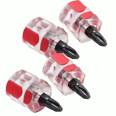 STONEGO 1PC/2Pcs/4Pcs Mini Portable Screwdriver - Small Phillips/Slotted Screwdriver with Transparent Handle for Repair and DIY Projects
STONEGO 1PC/2Pcs/4Pcs Mini Portable Screwdriver - Small Phillips/Slotted Screwdriver with Transparent Handle for Repair and DIY Projects