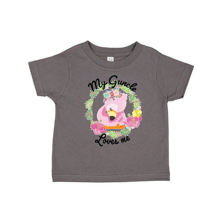 Inktastic Baby Flamingo My Guncle Loves Me in Flower Wreath Gift Toddler Boy or Toddler Girl T-Shirt
Inktastic Baby Flamingo My Guncle Loves Me in Flower Wreath Gift Toddler Boy or Toddler Girl T-Shirt