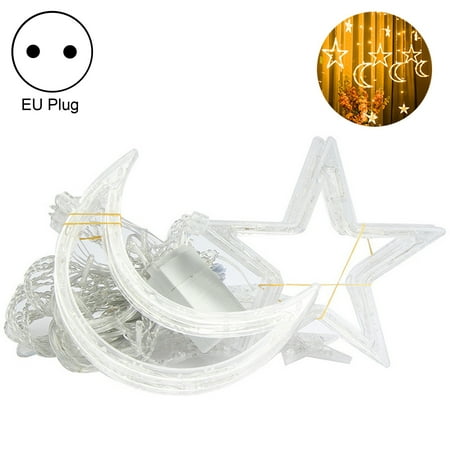 Trayknick LED Light String Stars Moon Pendant High Brightness PVC Party Decor String Night Light for Festival
Trayknick LED Light String Stars Moon Pendant High Brightness PVC Party Decor String Night Light for Festival