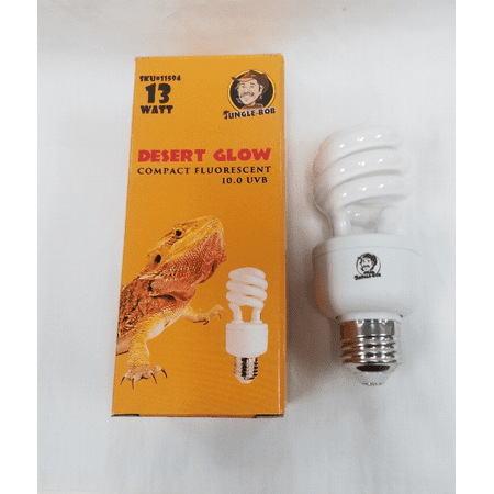 Jungle Bob Enterprises Jungle Bob Desert Glow 10.0 Uvb Cf Bulb 13W / Each