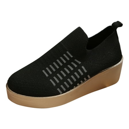 Leisure Women s Four Seasons Mesh Non Slip Wedges Round Toe Breathable Slip On Lazy Cloth Shoes
Leisure Women s Four Seasons Mesh Non Slip Wedges Round Toe Breathable Slip On Lazy Cloth Shoes