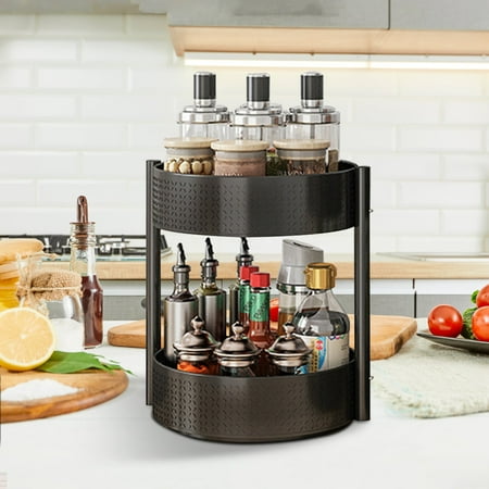 〖Yilirongyumm〗Kitchen Organization Turntable 13 Tier Kitchen Inch Organizer (Black) Turntable Rack Multifunctional Storage 2 Storage Rack Rack
〖Yilirongyumm〗Kitchen Organization Turntable 13 Tier Kitchen Inch Organizer (Black) Turntable Rack Multifunctional Storage 2 Storage Rack Rack