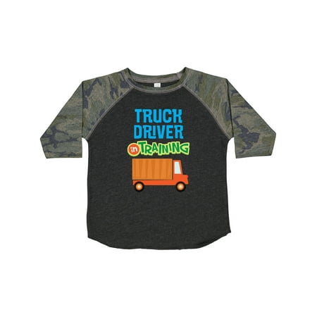 Inktastic Truck Driver in Training Gift Toddler Boy Girl T-Shirt 
Inktastic Truck Driver in Training Gift Toddler Boy Girl T-Shirt