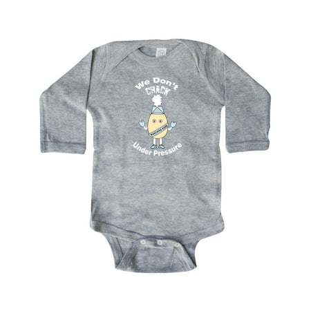 Inktastic Marching Band Pressure Egghead White Text Gift Baby Boy or Baby Girl Long Sleeve Bodysuit
Inktastic Marching Band Pressure Egghead White Text Gift Baby Boy or Baby Girl Long Sleeve Bodysuit