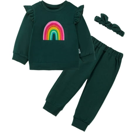 6M-4T Baby Girl Clothes Cute Baby Girls Outfit Ruffle Printing Shirt Tops Pants Headband Sets Toddler Infant Baby Girl Outfit 3pcs Set 18-24 Months
6M-4T Baby Girl Clothes Cute Baby Girls Outfit Ruffle Printing Shirt Tops Pants Headband Sets Toddler Infant Baby Girl Outfit 3pcs Set 18-24 Months