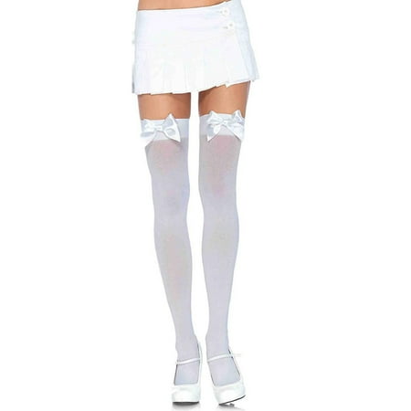 Fengqque Ladies Satin Bow Cute Sexy Legs Long Tube Transparent High Thigh Stocking
Fengqque Ladies Satin Bow Cute Sexy Legs Long Tube Transparent High Thigh Stocking