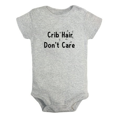Crib Hair Don t Care Funny Rompers For Babies Newborn Baby Unisex Bodysuits Infant Jumpsuits Toddler 0-12 Months Kids One-Piece Oufits (Gray 6-12 Months)
Crib Hair Don t Care Funny Rompers For Babies Newborn Baby Unisex Bodysuits Infant Jumpsuits Toddler 0-12 Months Kids One-Piece Oufits (Gray 6-12 Months)