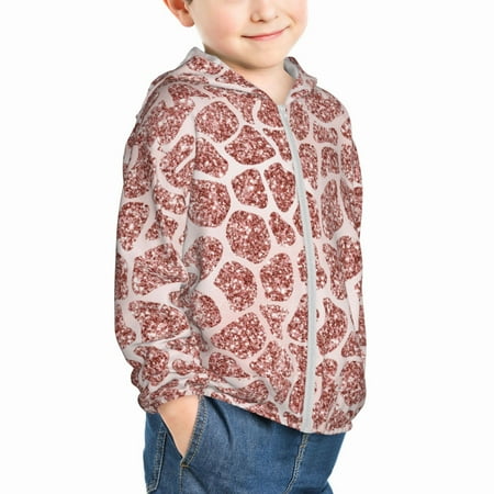 Uemuo Rose Gold Abstract Spots Pattern Rash Guard for Boys Girls Long Sleeve Swim Shirts UPF 50+ UV Sun Protection Hooded Fishing Shirt with Pocket for Kid-4 Years
Uemuo Rose Gold Abstract Spots Pattern Rash Guard for Boys Girls Long Sleeve Swim Shirts UPF 50+ UV Sun Protection Hooded Fishing Shirt with Pocket for Kid-4 Years