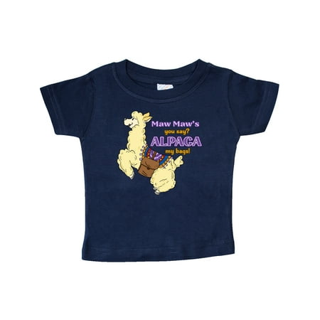 Inktastic Cute Jumping Alpaca Maw Maw s You Say ALPACA my Bags Gift Baby Boy or Baby Girl T-Shirt
Inktastic Cute Jumping Alpaca Maw Maw s You Say ALPACA my Bags Gift Baby Boy or Baby Girl T-Shirt