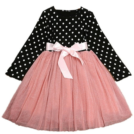 SILVERCELL Toddler Girl Dress Long Sleeve Kids Tutu Casual Party Princess Dress 1-6 Years
SILVERCELL Toddler Girl Dress Long Sleeve Kids Tutu Casual Party Princess Dress 1-6 Years