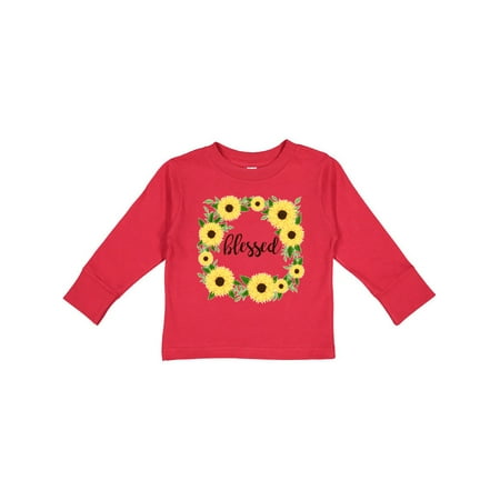 Inktastic Blessed Sunflower Wreath Gift Toddler Toddler Girl Long Sleeve T-Shirt
Inktastic Blessed Sunflower Wreath Gift Toddler Toddler Girl Long Sleeve T-Shirt