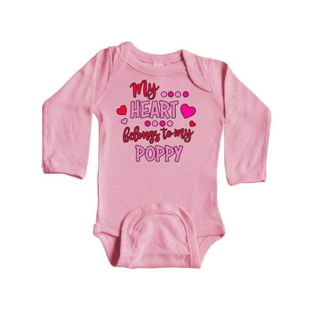 Inktastic My Heart Belongs to my Poppy Gift Baby Boy or Baby Girl Long Sleeve Bodysuit
Inktastic My Heart Belongs to my Poppy Gift Baby Boy or Baby Girl Long Sleeve Bodysuit