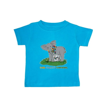 Inktastic Autism Love Support Awareness Elephants Gift Baby Boy or Baby Girl T-Shirt
Inktastic Autism Love Support Awareness Elephants Gift Baby Boy or Baby Girl T-Shirt