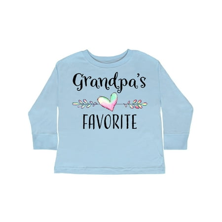 Inktastic Grandpas Favorite- Heart Grandchild Gift Toddler Boy or Toddler Girl Long Sleeve T-Shirt
Inktastic Grandpas Favorite- Heart Grandchild Gift Toddler Boy or Toddler Girl Long Sleeve T-Shirt
