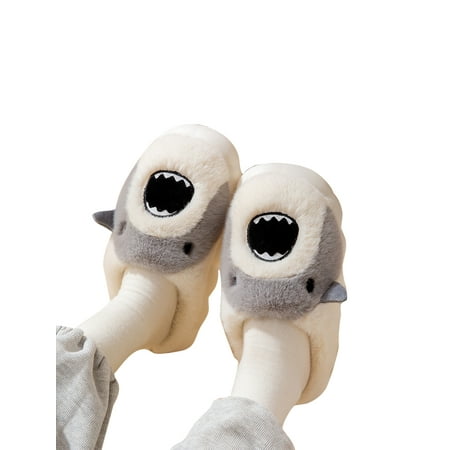 Difumos Unisex Winter Slippers Cartoon Plush Slipper Memory Foam Warm House Shoes Daily Breathable Shoe Anti-Slip Lined Moaccasins Closed Toe Light Gray 10.5-11
Difumos Unisex Winter Slippers Cartoon Plush Slipper Memory Foam Warm House Shoes Daily Breathable Shoe Anti-Slip Lined Moaccasins Closed Toe Light Gray 10.5-11