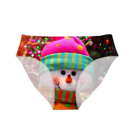 DECILRO Lingerie for Women Women s Christmas Printed Underwear Briefs Casual Comfortable Underwear Women s Underwear Hot Pink S
DECILRO Lingerie for Women Women s Christmas Printed Underwear Briefs Casual Comfortable Underwear Women s Underwear Hot Pink S