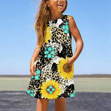 Shldybc Kids Little Girls Leopard A Line Dress Daily Holiday Vacation Print Sleeveless Casual Cute Sweet Dresses Spring Summer Summer Savings Clearance
Shldybc Kids Little Girls Leopard A Line Dress Daily Holiday Vacation Print Sleeveless Casual Cute Sweet Dresses Spring Summer Summer Savings Clearance