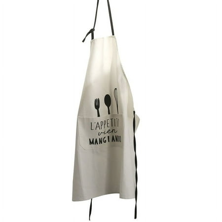 Ruanlalo Fashion Letter Print Cotton Antifouling Aprons Pocket Tool for Kitchen Cooking White
Ruanlalo Fashion Letter Print Cotton Antifouling Aprons Pocket Tool for Kitchen Cooking White