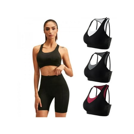 Women s Sports Bra Running Fitness Vest Underwear Back Breathable Shockproof Yoga Bra
Women s Sports Bra Running Fitness Vest Underwear Back Breathable Shockproof Yoga Bra