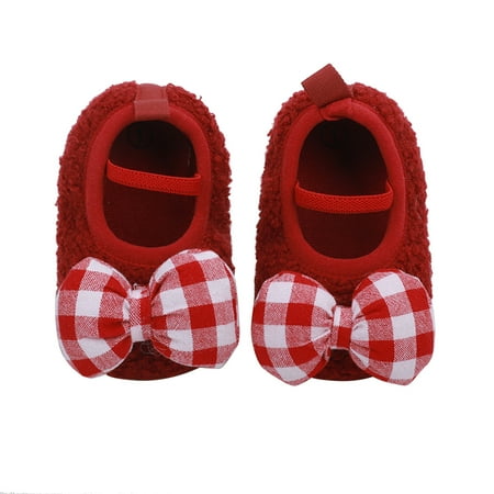 Toddler Kids Infant Girls Plaid Bowknot Princress Shoes Soft Sole The Floor Barefoot Non Slip First Walkers Prewalker Shoes
Toddler Kids Infant Girls Plaid Bowknot Princress Shoes Soft Sole The Floor Barefoot Non Slip First Walkers Prewalker Shoes