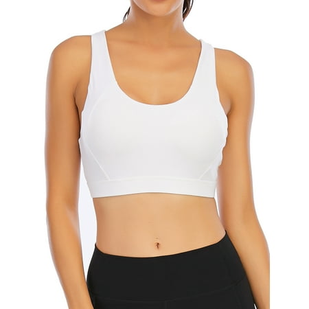 YouLoveIt Sports Bras for Women Push Up Stretch Bra Criss-Cross Back Padded Strappy Sports Bras Padded Medium Support Yoga Bra Top with Removable Cups
YouLoveIt Sports Bras for Women Push Up Stretch Bra Criss-Cross Back Padded Strappy Sports Bras Padded Medium Support Yoga Bra Top with Removable Cups