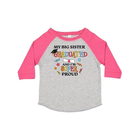 Inktastic My Big Sister Graduated and I m Super Proud Gift Toddler Boy or Toddler Girl T-Shirt
Inktastic My Big Sister Graduated and I m Super Proud Gift Toddler Boy or Toddler Girl T-Shirt