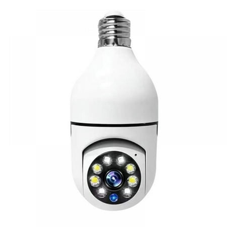 Wireless Light Bulb Camera 1080P 360 Degree Security Cameras WiFi Lightbulb Camera for Home Surveillance Meet The E27 Light Bulb Socket Spotlight Alarm Night Vision HD Two-Way Talk Motion Alarm
Wireless Light Bulb Camera 1080P 360 Degree Security Cameras WiFi Lightbulb Camera for Home Surveillance Meet The E27 Light Bulb Socket Spotlight Alarm Night Vision HD Two-Way Talk Motion Alarm
