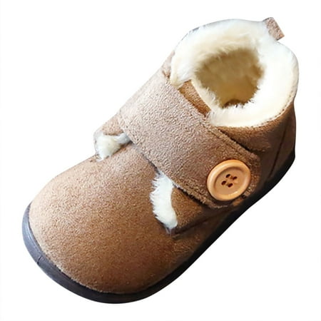 MIASHUI Winter Warm Solid Color Boots Baby Soft-Soled Boys Girls Shoes Children Thickened Short Boots
MIASHUI Winter Warm Solid Color Boots Baby Soft-Soled Boys Girls Shoes Children Thickened Short Boots