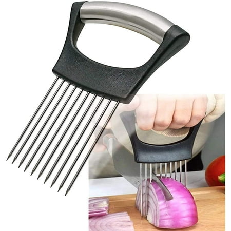 1 Pack Food Choppers Slice Assistant Onion Holder Slicer kitchen Gadgets kitchen Utensil Holder Cutter Stainless Steel Vegetable Holder Tomato Slicer Meat Slicer Cutting Kitchen Gadget Onion Peeler
1 Pack Food Choppers Slice Assistant Onion Holder Slicer kitchen Gadgets kitchen Utensil Holder Cutter Stainless Steel Vegetable Holder Tomato Slicer Meat Slicer Cutting Kitchen Gadget Onion Peeler