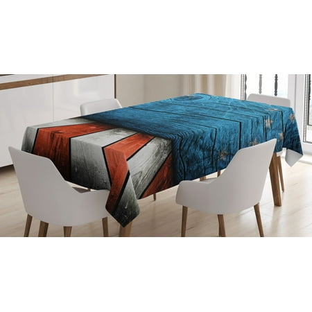 Primitive Country Decor Tablecloth Rustic Empty Wooden Interior with American Flag Design Print Rectangular Table Cover for Dining Room Kitchen 60 X 84 Inches Blue Red White by Ambesonne
Primitive Country Decor Tablecloth Rustic Empty Wooden Interior with American Flag Design Print Rectangular Table Cover for Dining Room Kitchen 60 X 84 Inches Blue Red White by Ambesonne