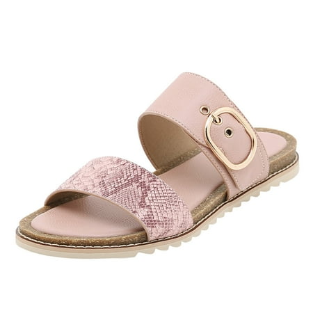 Sandals Women New Summer Girls Flat Bottom Metal Buckle Casual Fashion Women Sandals And Slippers
Sandals Women New Summer Girls Flat Bottom Metal Buckle Casual Fashion Women Sandals And Slippers