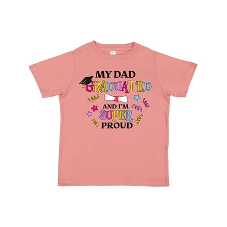 Inktastic My Dad Graduated and I m Super Proud Gift Toddler Boy or Toddler Girl T-Shirt
Inktastic My Dad Graduated and I m Super Proud Gift Toddler Boy or Toddler Girl T-Shirt