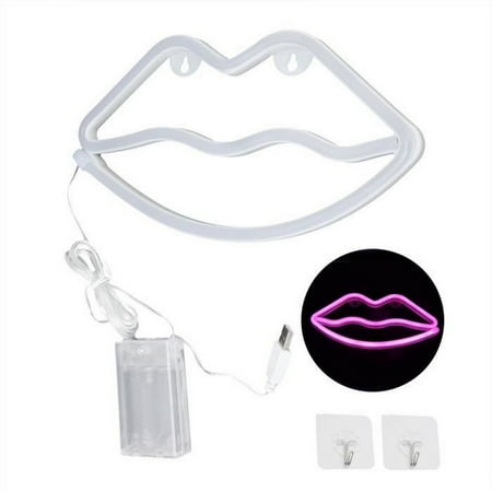 Usb Lip Shape Neon Led Decorative Night Light Or Battery Powered Decoration Night Lamp For Night Festival
Usb Lip Shape Neon Led Decorative Night Light Or Battery Powered Decoration Night Lamp For Night Festival