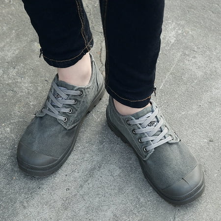 Men s Casual Low-Top Lace-Up Canvas Shoes Students Classic Non-Slip Hiking Shoes
Men s Casual Low-Top Lace-Up Canvas Shoes Students Classic Non-Slip Hiking Shoes