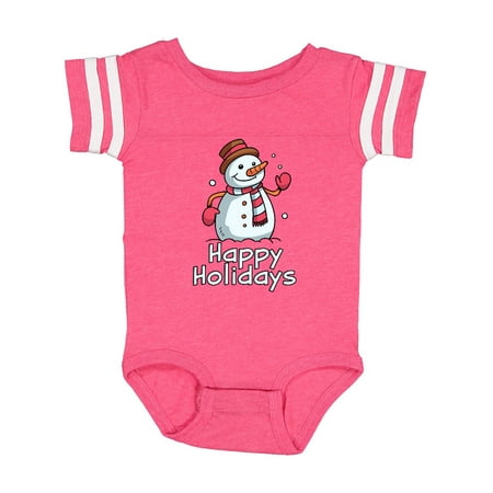 Inktastic Happy Holidays Gift Baby Boy or Baby Girl Bodysuit