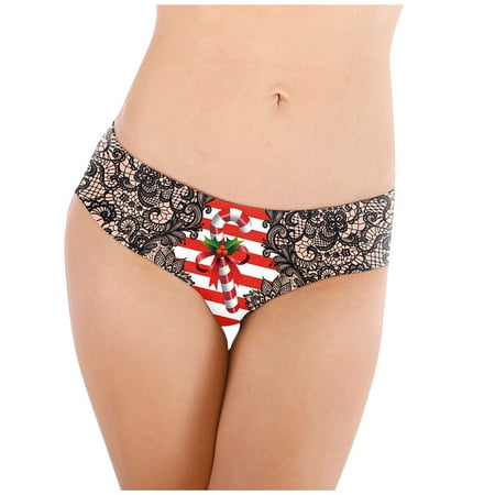 RPVATI Women s Low Waisted Underwear Stretch Panties Sexy Christmas Breathable Soft Briefs
RPVATI Women s Low Waisted Underwear Stretch Panties Sexy Christmas Breathable Soft Briefs