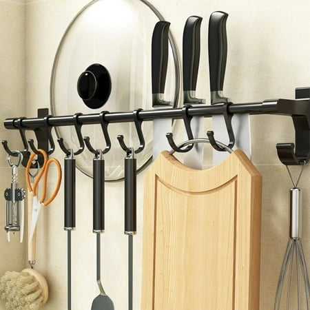 Danhjin Kitchen Utensil Rack With Slidable S Hooks For Hanging Pots And Pans Rod Hooks For Mugs Wall Mounted Kitchen Rail Organizer Can Put Knives,Nail-FreStorage - Summer Savings Clearance
Danhjin Kitchen Utensil Rack With Slidable S Hooks For Hanging Pots And Pans Rod Hooks For Mugs Wall Mounted Kitchen Rail Organizer Can Put Knives,Nail-FreStorage - Summer Savings Clearance