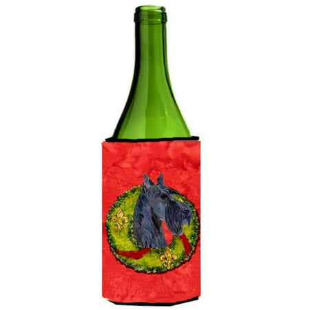 Scottish Terrier Cristmas Wreath Wine bottle sleeve Hugger
Scottish Terrier Cristmas Wreath Wine bottle sleeve Hugger