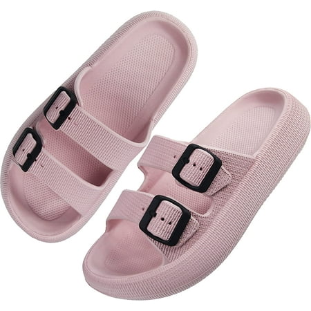 I FAMURAY Women Men Pillow Sandals Thick Sole Adjustable Buckles EVA Cloud Slides Slippers
I FAMURAY Women Men Pillow Sandals Thick Sole Adjustable Buckles EVA Cloud Slides Slippers